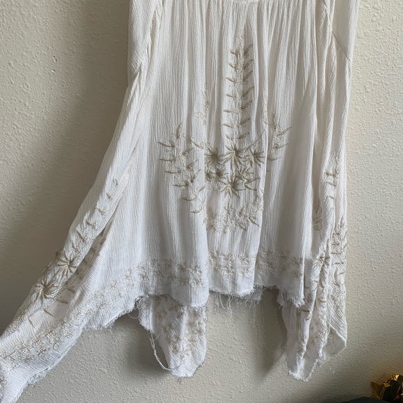 Free People | Meadows of Medallion White Dress - Picture 5 of 10